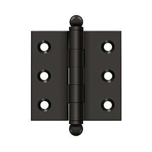 2 Inch x 2 Inch Hinge, with Ball Tips