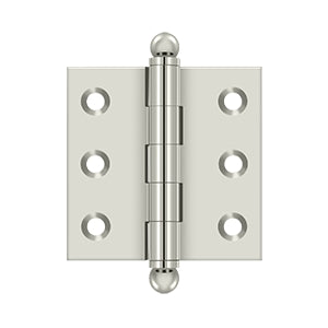 2 Inch x 2 Inch Hinge, with Ball Tips