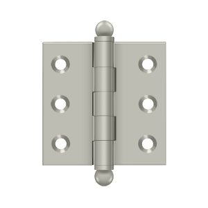 2 Inch x 2 Inch Hinge, with Ball Tips