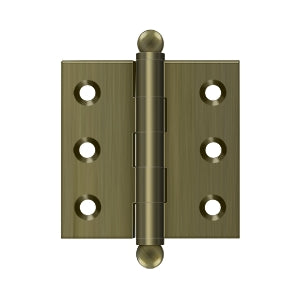 2 Inch x 2 Inch Hinge, with Ball Tips