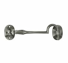 Deltana Solid Brass British Style Cabin Hook - Antique Nickel