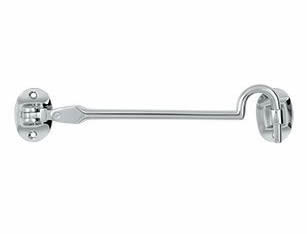 Deltana Solid Brass British Style Cabin Hook - Polished Chrome