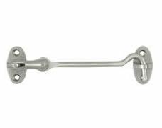 Deltana Solid Brass British Style Cabin Hook - Satin Nickel