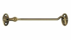 Deltana Solid Brass British Style Cabin Hook - Antique Brass