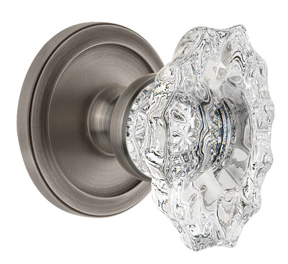 Grandeur Circulaire Rosette with Biarritz Knob