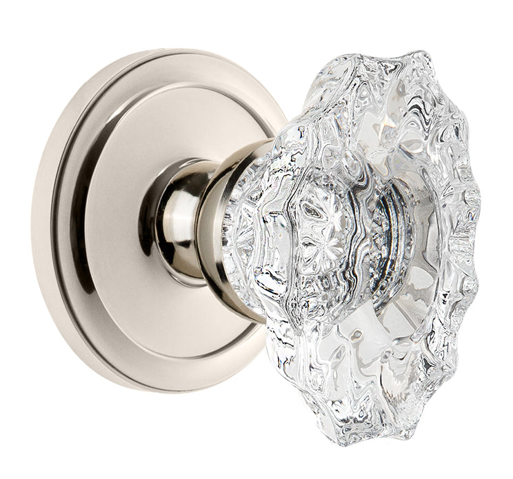 Grandeur Circulaire Rosette with Biarritz Knob