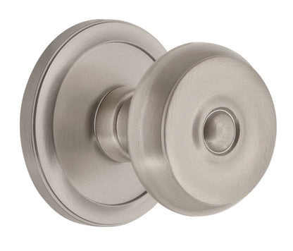 Grandeur Circulaire Rosette with Bouton Knob