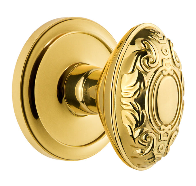Grandeur Circulaire Rosette with Grande Victorian Knob