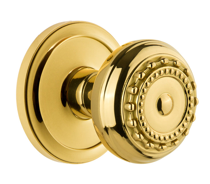 Grandeur Circulaire Rosette with Parthenon Knob