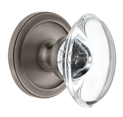 Grandeur Circulaire Rosette with Provence Knob