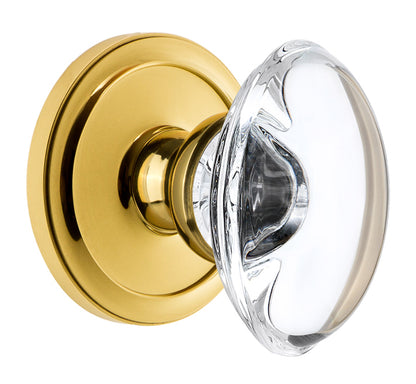 Grandeur Circulaire Rosette with Provence Knob
