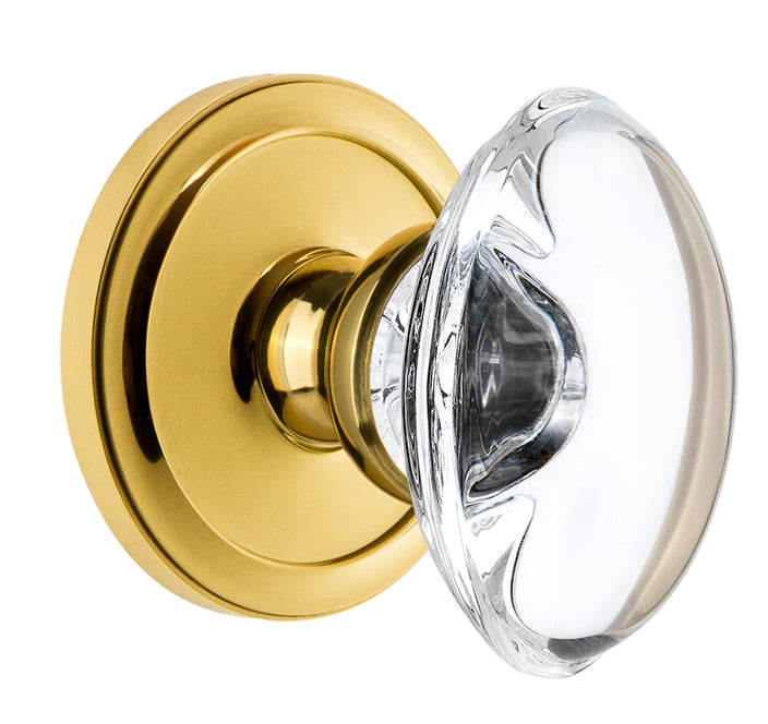 Grandeur Circulaire Rosette with Provence Knob