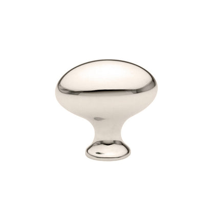 Emtek Egg 1-1/4 Inch Cabinet Knob Polished Nickel