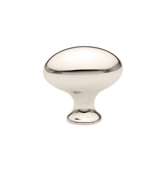 Emtek Egg 1 3/4 Inch Wardrobe Knob Polished Nickel