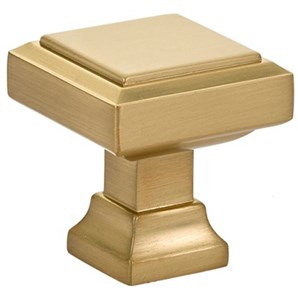 Emtek Geometric Square 1 5/8 Inch Cabinet Knob