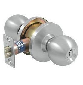 Deltana Grade 2 Commercial Round Store Room Standard - Stainless Steel / Zinc