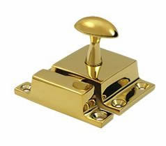 Deltana Solid Brass Cabinet Lock - PVD Lifetime Brass