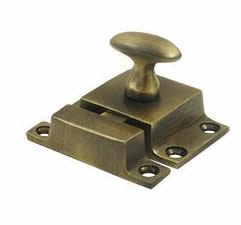Deltana Solid Brass Cabinet Lock - Antique Brass