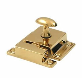 Deltana Solid Brass Cabinet Lock - PVD Lifetime Brass