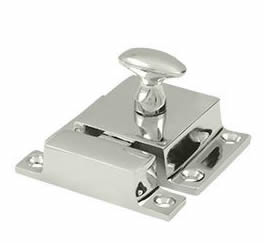 Deltana Solid Brass Cabinet Lock - Polished Nickel