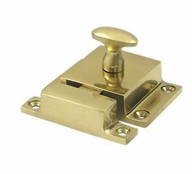 Deltana Solid Brass Cabinet Lock - Polished Brass