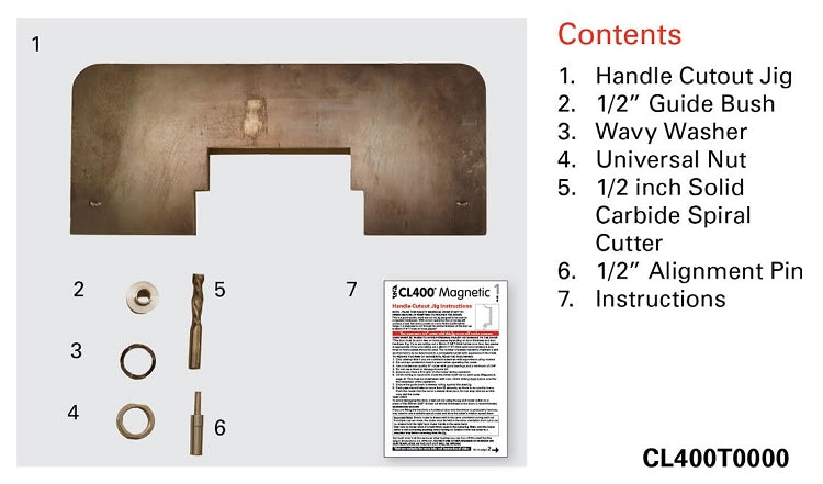 Cavilock CL400 Pocket Door Lock Jig