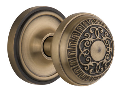 Nostalgic Warehouse Classic Rosette with Egg and Dart Knob