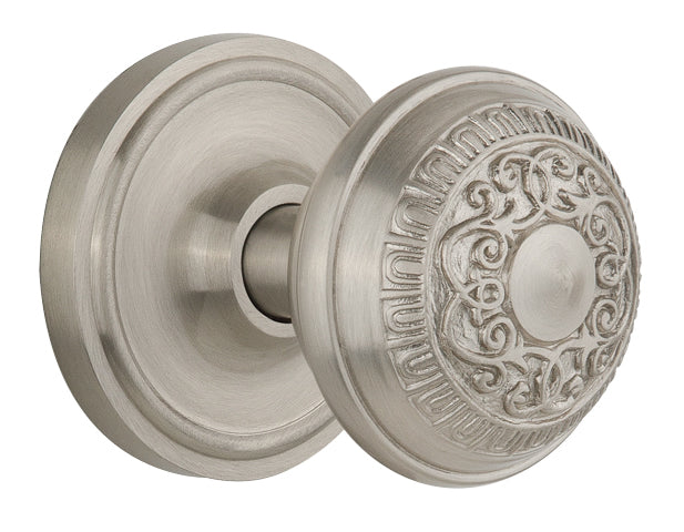 Nostalgic Warehouse Classic Rosette with Egg and Dart Knob