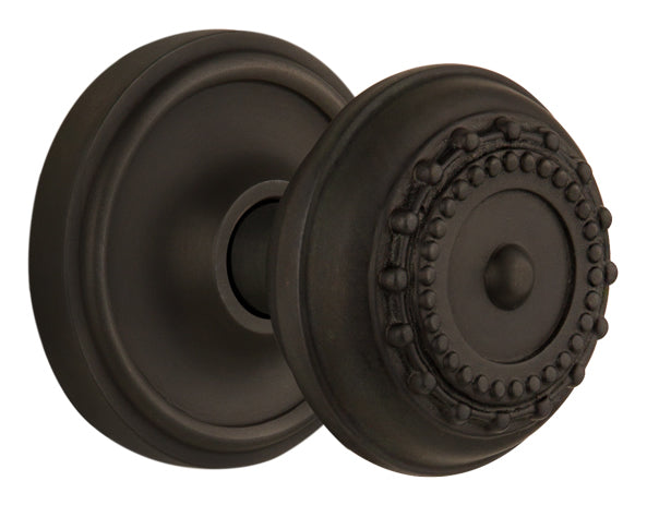 Nostalgic Warehouse Classic Rosette with Meadows Knob