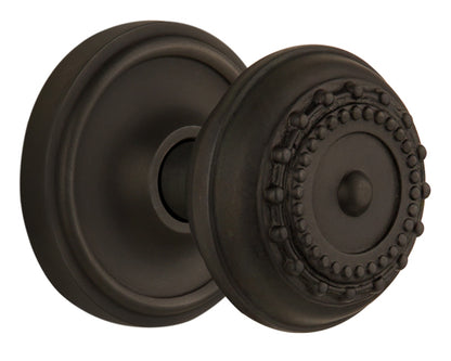Nostalgic Warehouse Classic Rosette with Meadows Knob