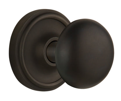 Nostalgic Warehouse Classic Rosette with New York Knob - Mortise Lock