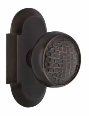 Nostalgic Warehouse Cottage Plate with Craftsman Knob