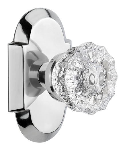 Nostalgic Warehouse Cottage Plate with Crystal Knob