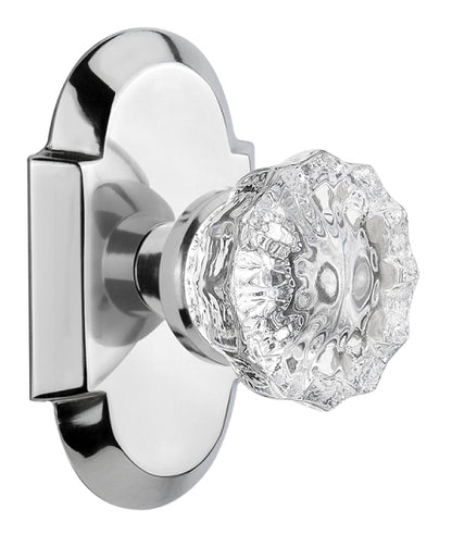 Nostalgic Warehouse Cottage Plate with Crystal Knob
