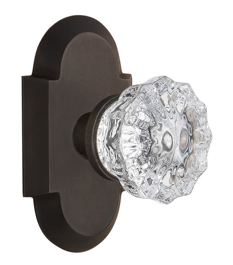 Nostalgic Warehouse Cottage Plate with Crystal Knob