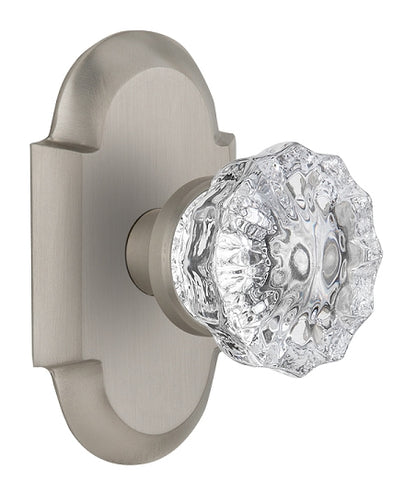 Nostalgic Warehouse Cottage Plate with Crystal Knob
