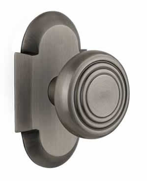 Nostalgic Warehouse Cottage Plate with Deco Door Knob