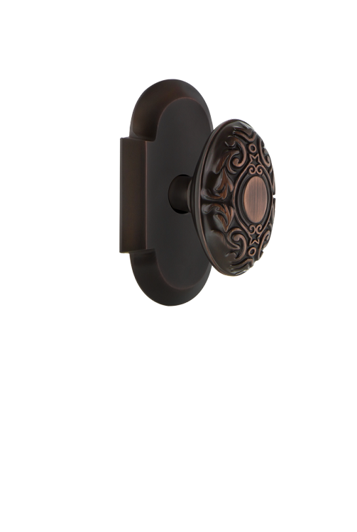 Nostalgic Warehouse Cottage Plate with Victorian Knob - Timeless Bronze