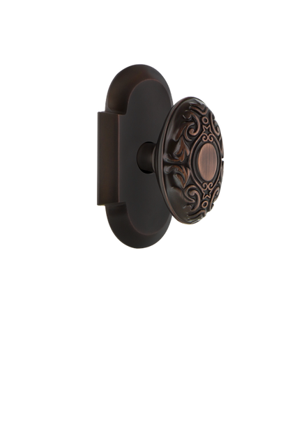 Nostalgic Warehouse Cottage Plate with Victorian Knob - Timeless Bronze