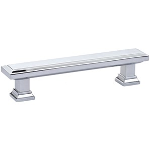 Emtek 10 Inch Geometric Rectangular Pull