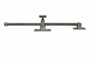 Deltana Solid Brass Casement Stay Adjuster - Antique Nickel
