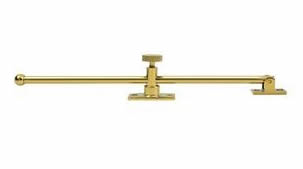 Deltana Solid Brass Casement Stay Adjuster - PVD Lifetime Brass