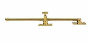 Deltana Solid Brass Casement Stay Adjuster - PVD Lifetime Brass