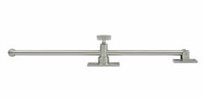 Deltana Solid Brass Casement Stay Adjuster - Satin Nickel