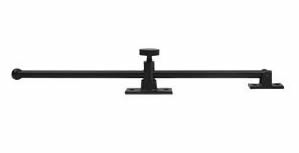 Deltana Solid Brass Casement Stay Adjuster - Flat Black