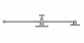 Deltana Solid Brass Casement Stay Adjuster - Satin Chrome