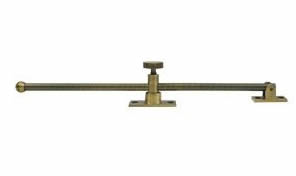 Deltana Solid Brass Casement Stay Adjuster - Antique Brass