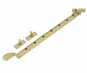 Deltana Solid Brass Casement Stay Adjuster - Polished Brass