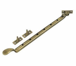 Deltana Solid Brass Casement Stay Adjuster - Antique Brass