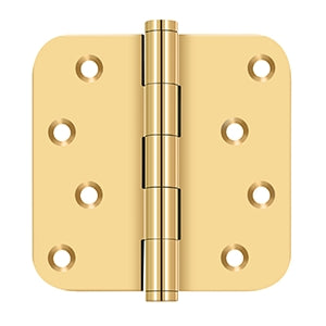 Deltana 4 x 4 Inch  Door Hinge - PVD Lifetime Brass